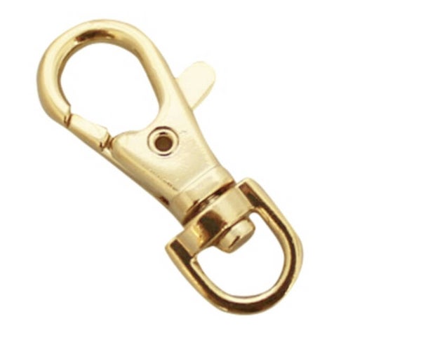 DQ sleutelhanger 38mm gold plated