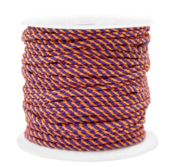 Maritiem koord Orange purple 2mm