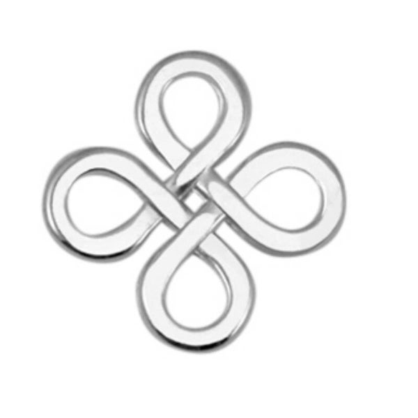 DQ metaal infinity zilver. 