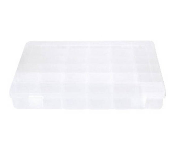 Sieraden opbergbox 36 vaks transparant