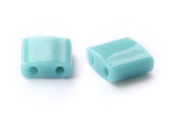 Miyuki tila 5x5 Opaque turquoise green