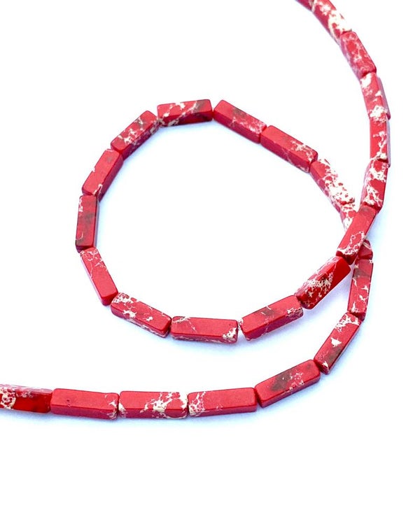 Natuursteen cube ruby red
