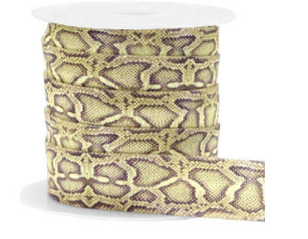 Snake Elastisch lint green