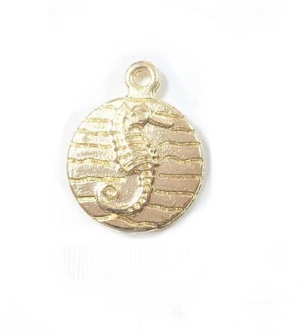 Bedel / coin Seahorse goud