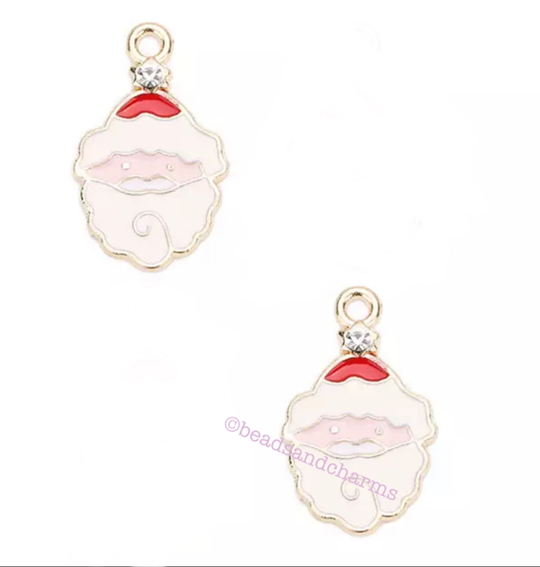 Kerst bedel. Kerstman met kristal