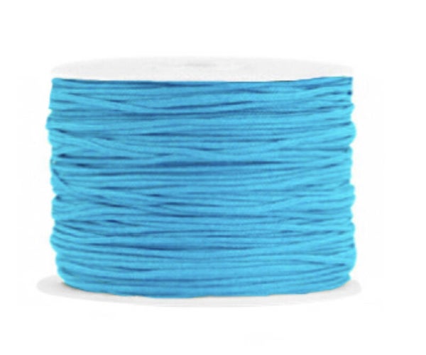 Macramé draad 1mm Bright Blue