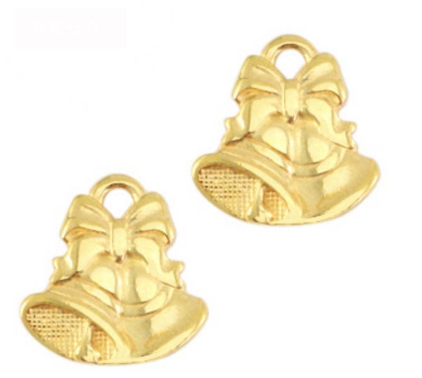 DQ bedel / hanger sneeuw klok goud