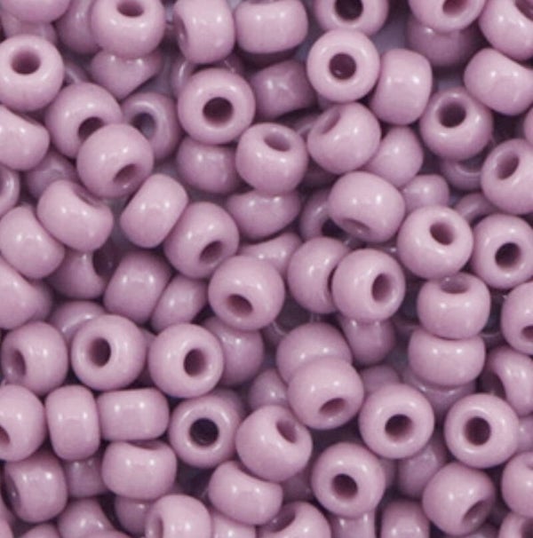 Miyuki 6/0 opaque Mauve 6-410