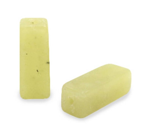 Natuursteen tube Lemon jade mustard green