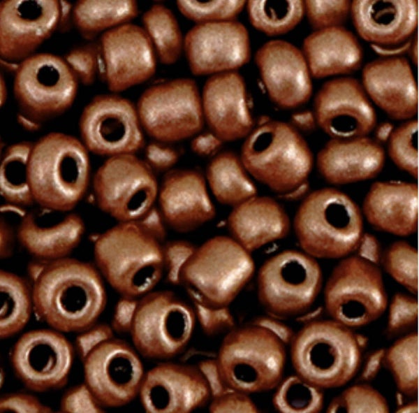 Rocailles Metallic Copper 4mm