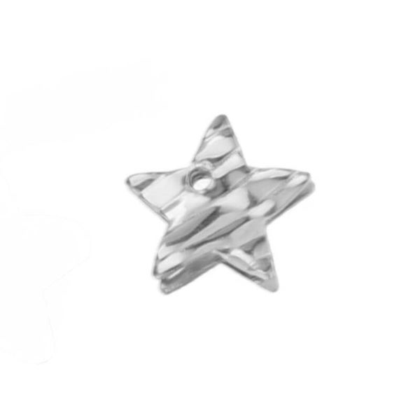Stainless steel bedel - Ster Ribbel