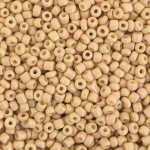 Rocailles 2mm Chamois Beige