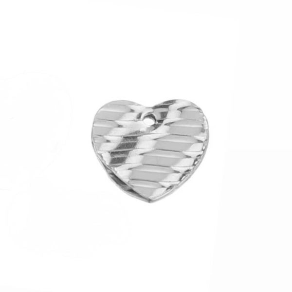 Stainless Steel bedel - Hart Ribbel