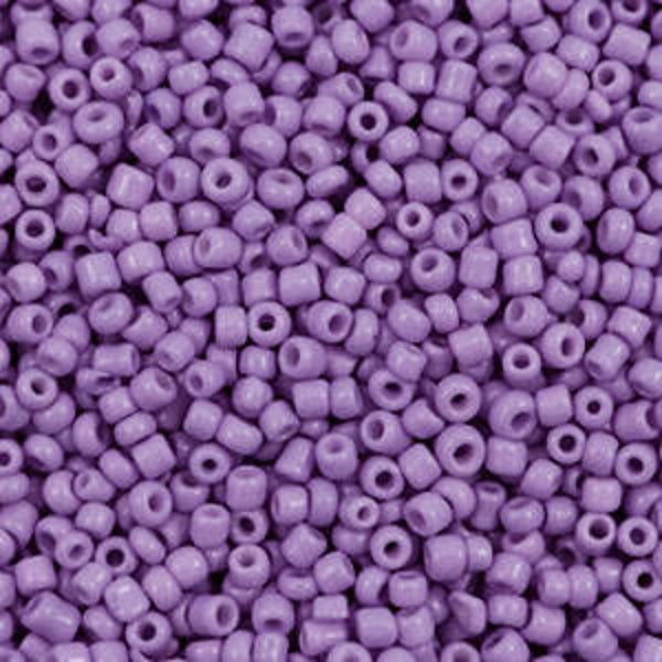 Rocailles 2mm Crocus petal purple