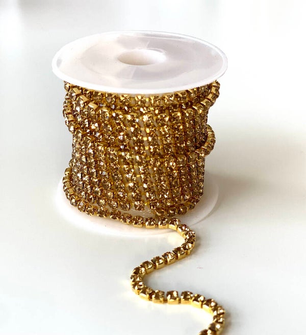 Zirkonia jasseron goud