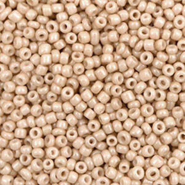 Rocailles 2mm Latte Beige