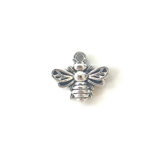 Bee bedel metaal zilver