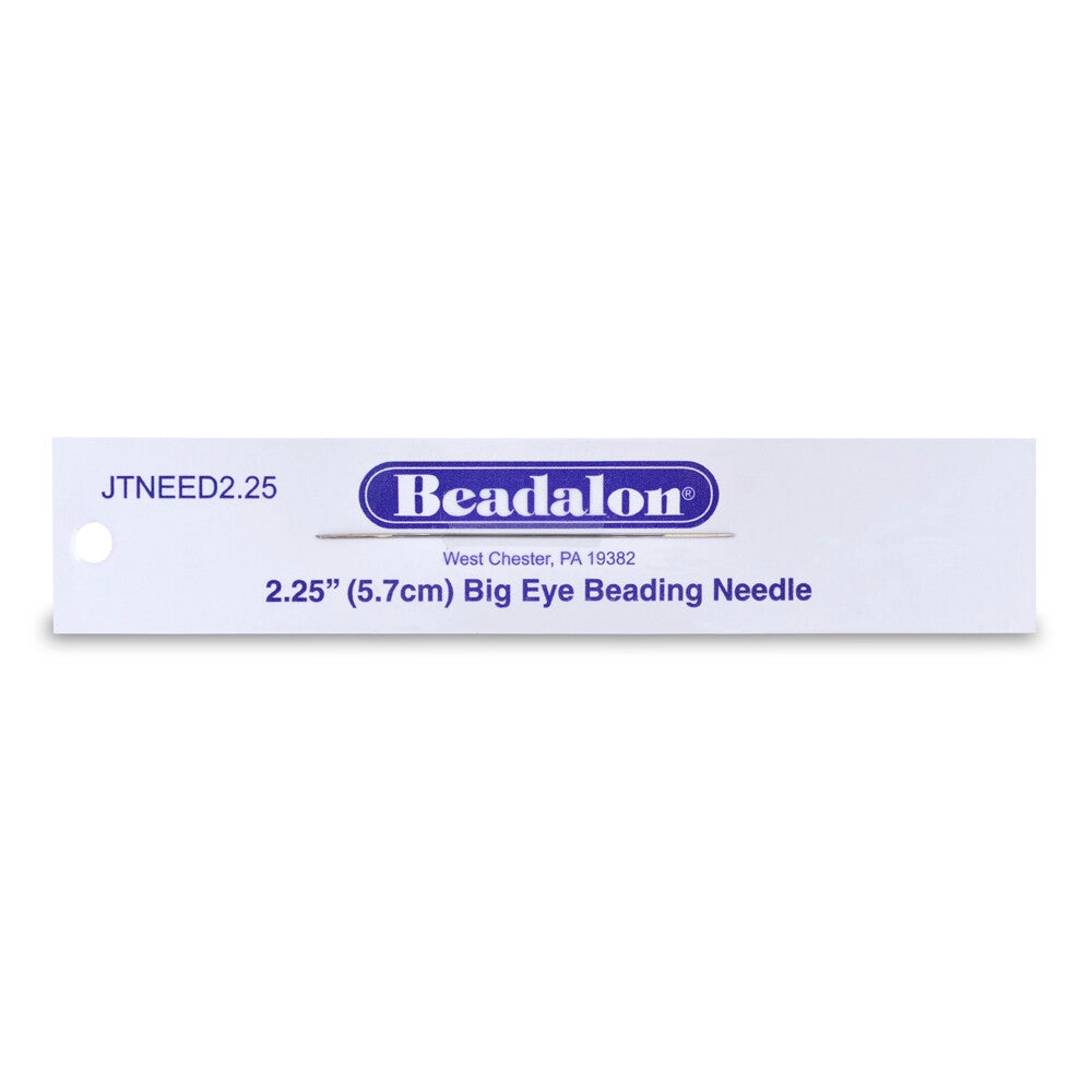Beadalon big eye needles 1stuk