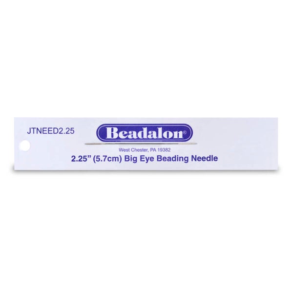 Beadalon big eye needles 1stuk
