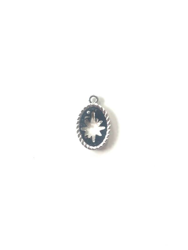 Star bedel metaal zilver