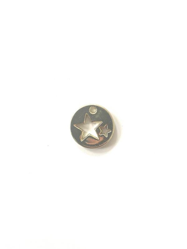 Double star bedel metaal goud