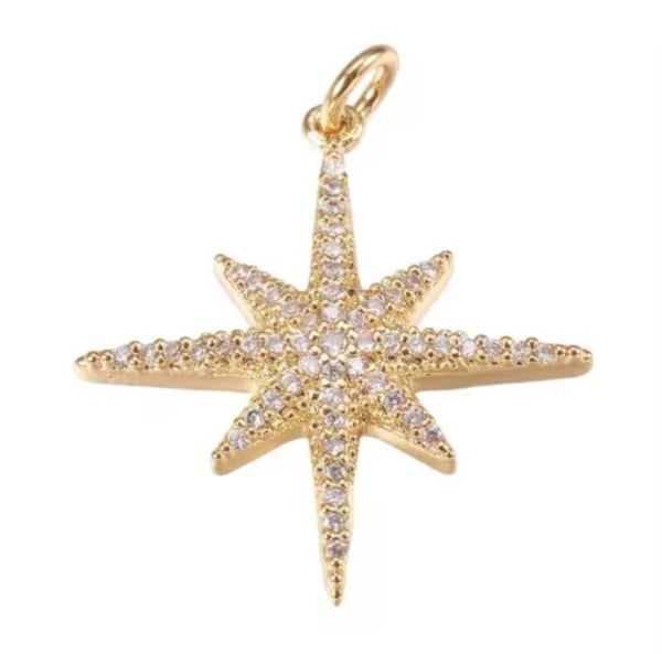 Zirkonia bedel infinity star Goud