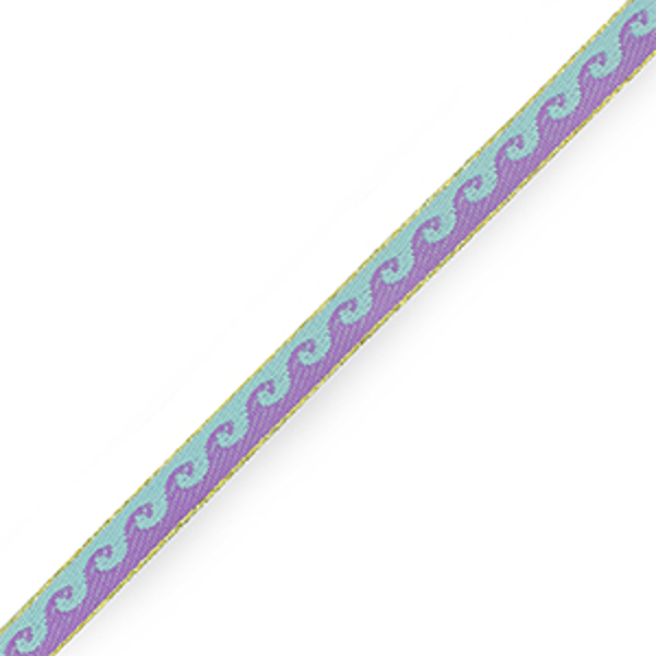 Text lint waves Blue-purple