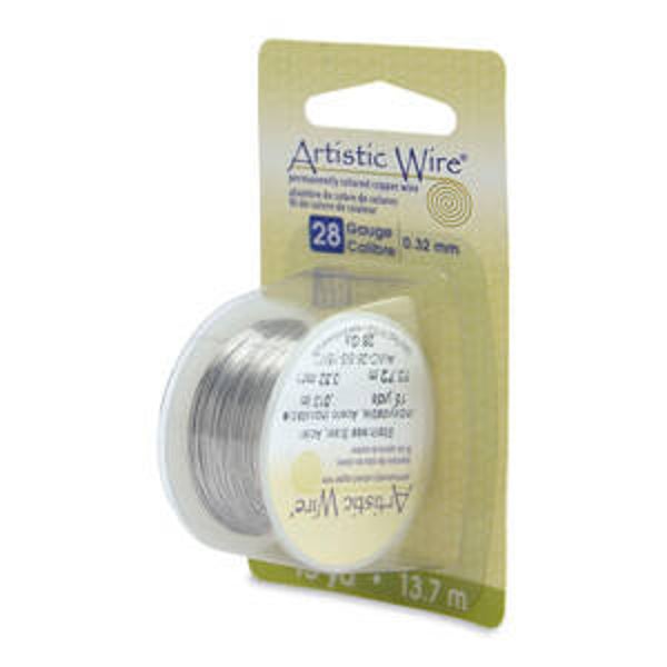 Artistic Wire 28Ga 0,32mm stainless steel craft wire 13,70m