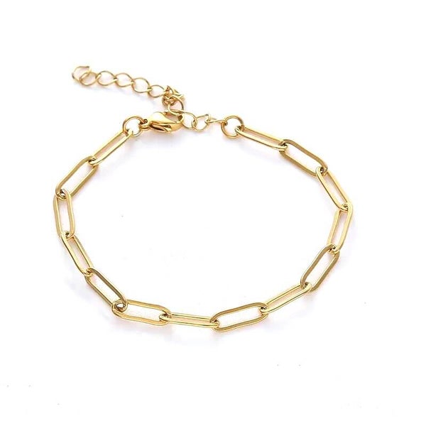 Stainless steel bracelet Gold