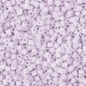 Miyuki kralen 15/0 delica's Opaque Pale Rose