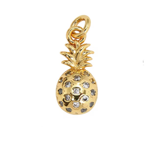 Zirkonia bedel ananas Goud