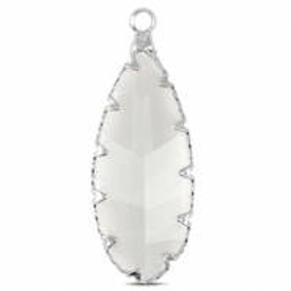 Hanger crystal glas diamond silver