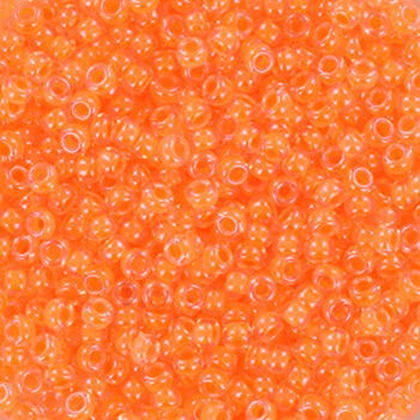 Miyuki 11-4298 luminous soft orange 11/0