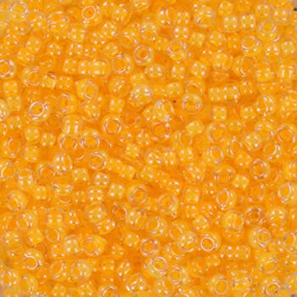 Miyuki 11-1121 luminous yellow orange 11/0