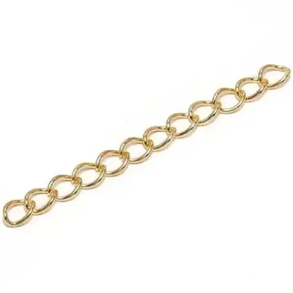 Verlengketting goud 5cm