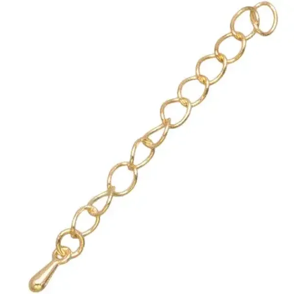 Verlengketting goud 5cm