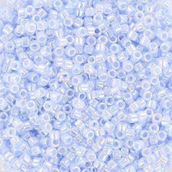 Miyuki delica’s 11/0 Ceylon sky blue DB-257
