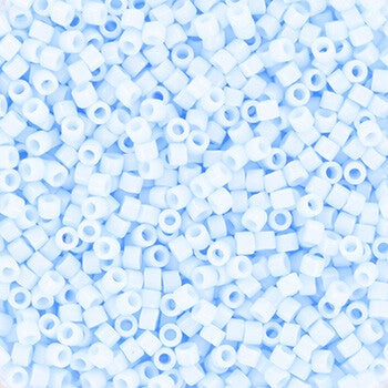 Miyuki delica’s 11/0 opaque light sky blue DB-1497