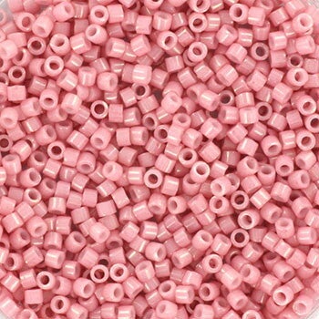 Miyuki delica’s 11/0 opaque rosewater DB-1906