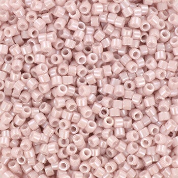 Miyuki delica’s 11/0 opaque Ceylon pale rose DB-1534