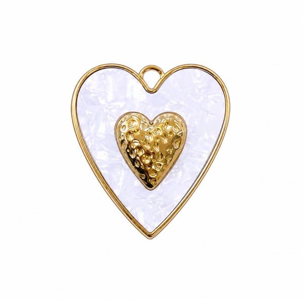 Stainless steel bedel - Hart goud