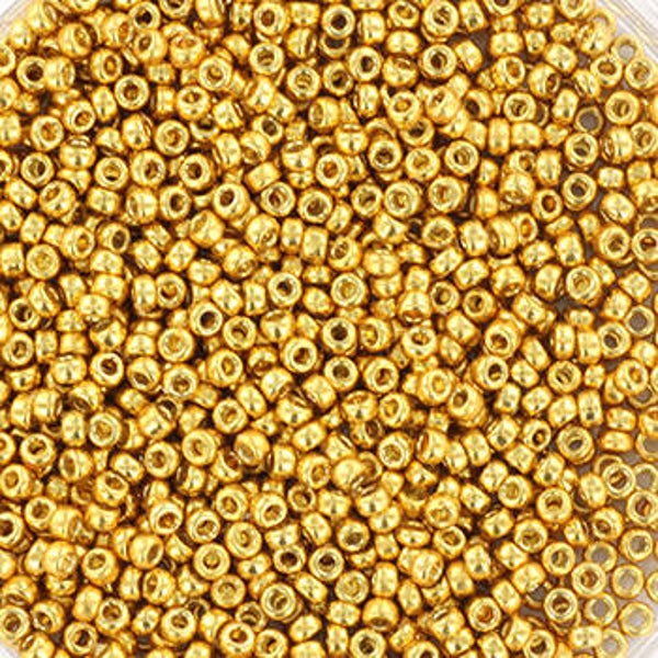 Miyuki 15-4202 Duracoat galvanized Gold