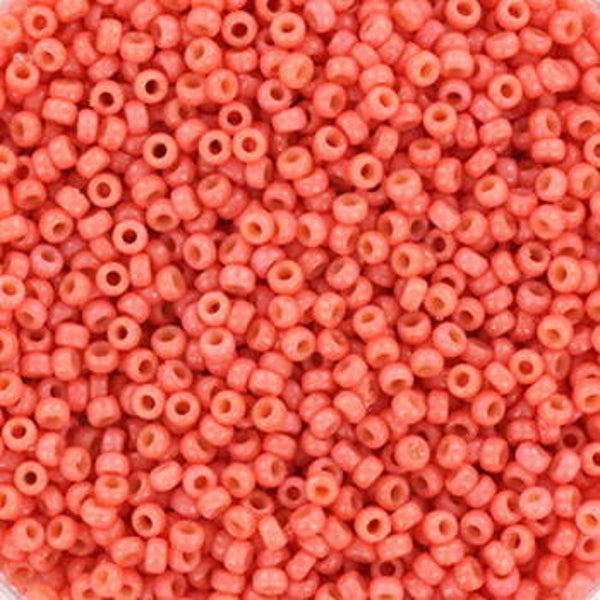 Miyuki 15-4464 Duracoat opaque light watermelon