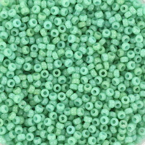 Miyuki 15-4475 Duracoat opaque sea opal