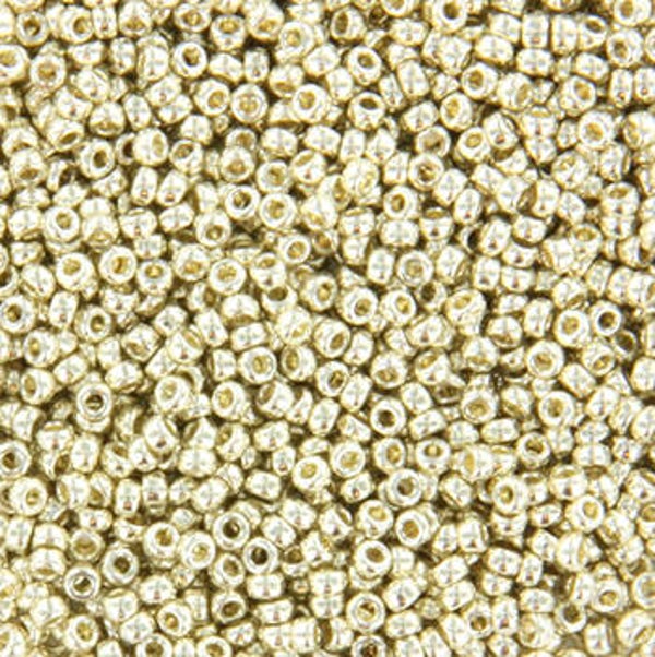 Miyuki 15-1051 Duracoat galvanized silver