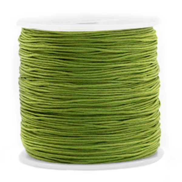 Macramé draad 1,5mm Olive green