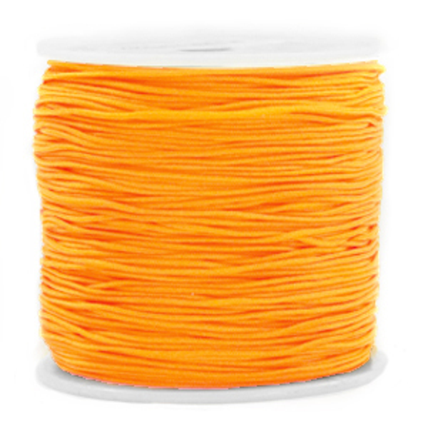 Macramé draad 1,5mm Tropical orange