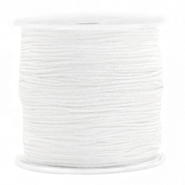 Macramé draad 1,5mm Wit