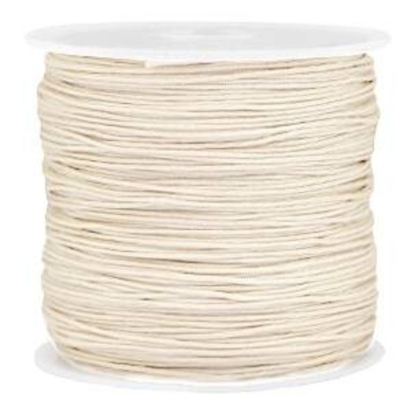 Macramé draad 1mm Beige