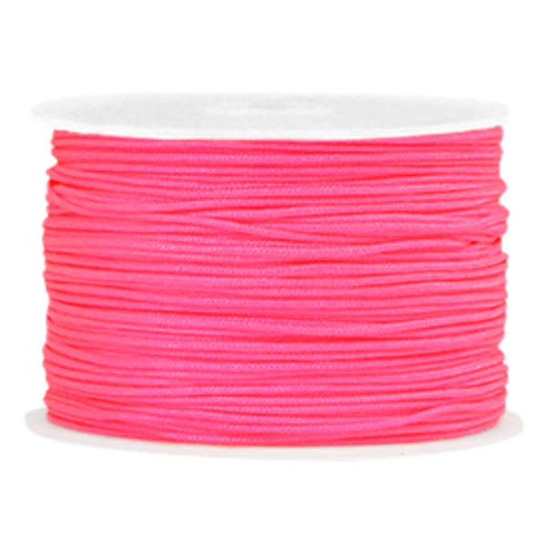 Macramé draad 1,5mm Neon pink
